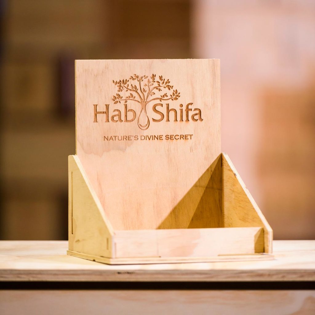Hab Shifa counter top display