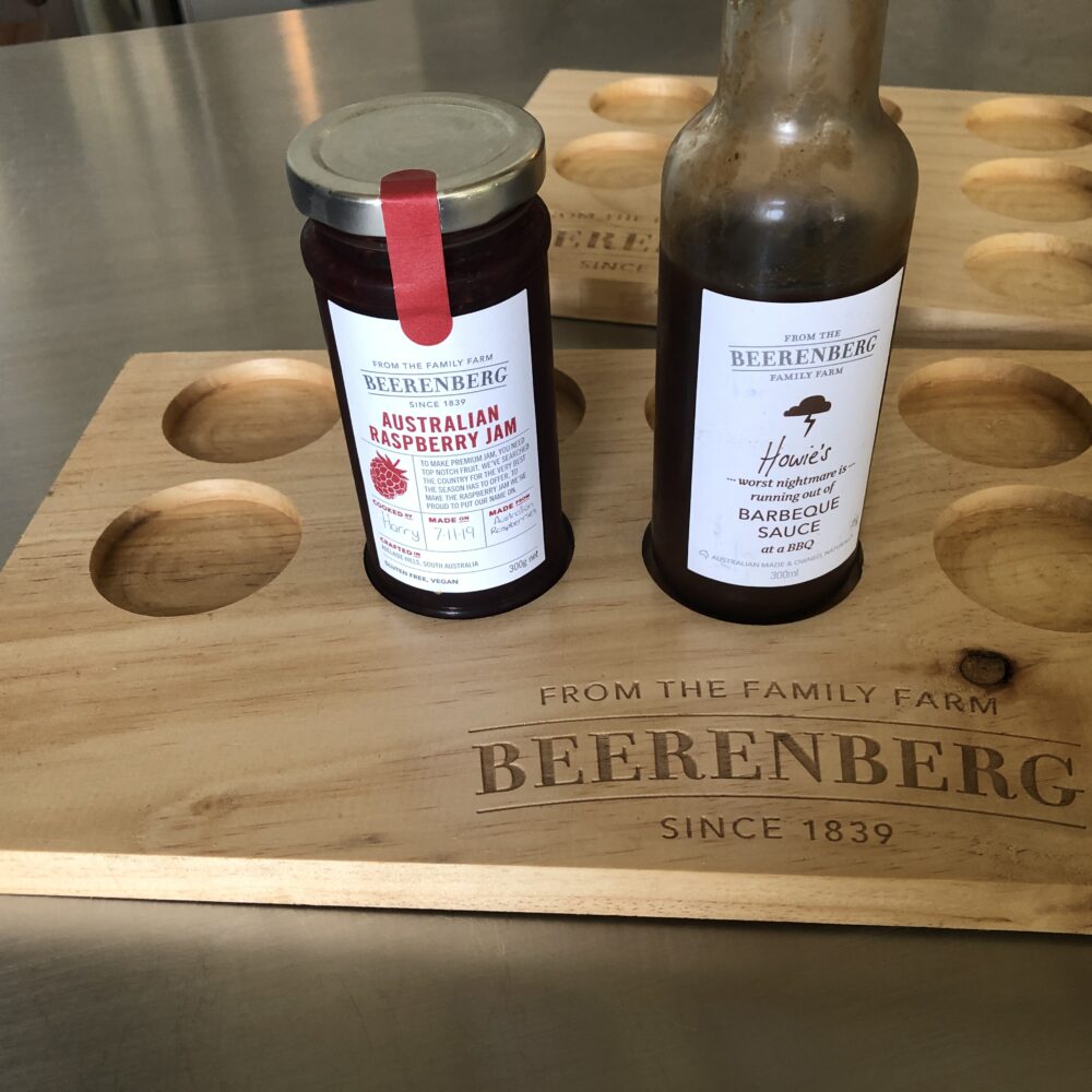 Beerenberg bottle and jar holder