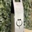 Silver Wine Bottle Gift Box with Bow Tie wine motif